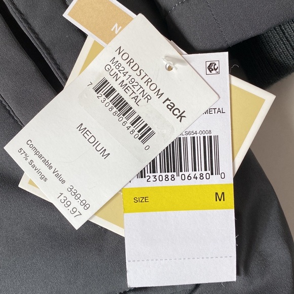 Michael Kors Down filled Parka. Dark grey size M. NWT - Picture 10 of 14